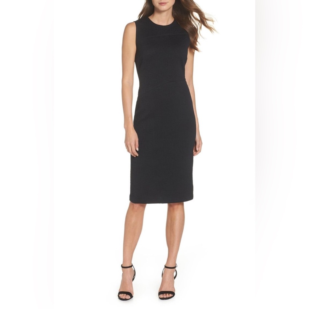 FOREST LILY Jacquard Sheath Dress